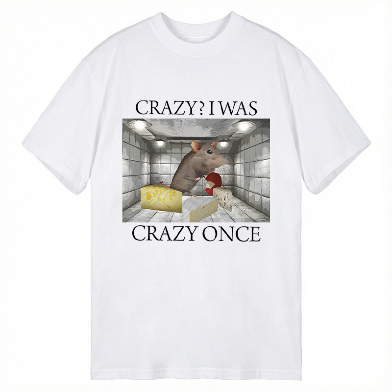 Tokyocanvas Crazy Rat Meme Classic T-Shirt