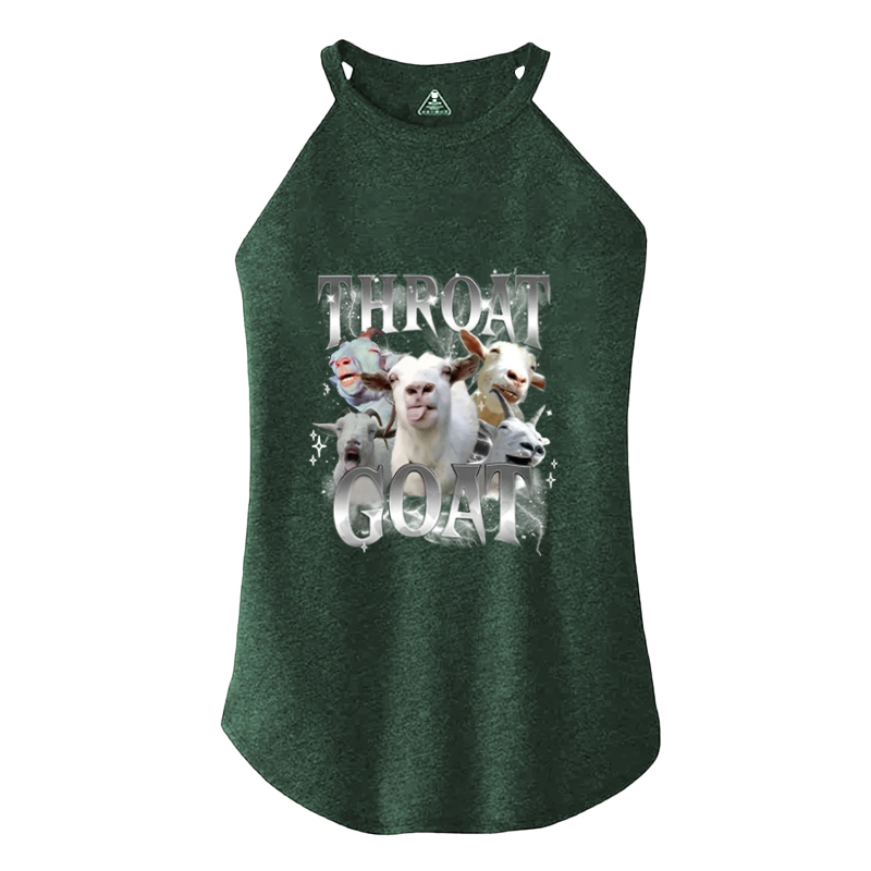 Tokyocanvas Throat Goat Meme Cotton Tank