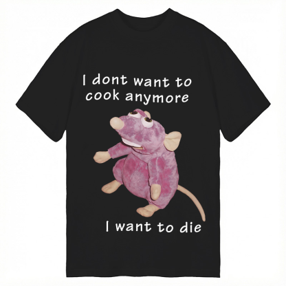 Tokyocanvas I Don't Want To Cook Anymore Classic T-Shirt