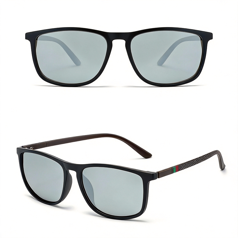 Tokyocanvas Retro Gray Sunglasses