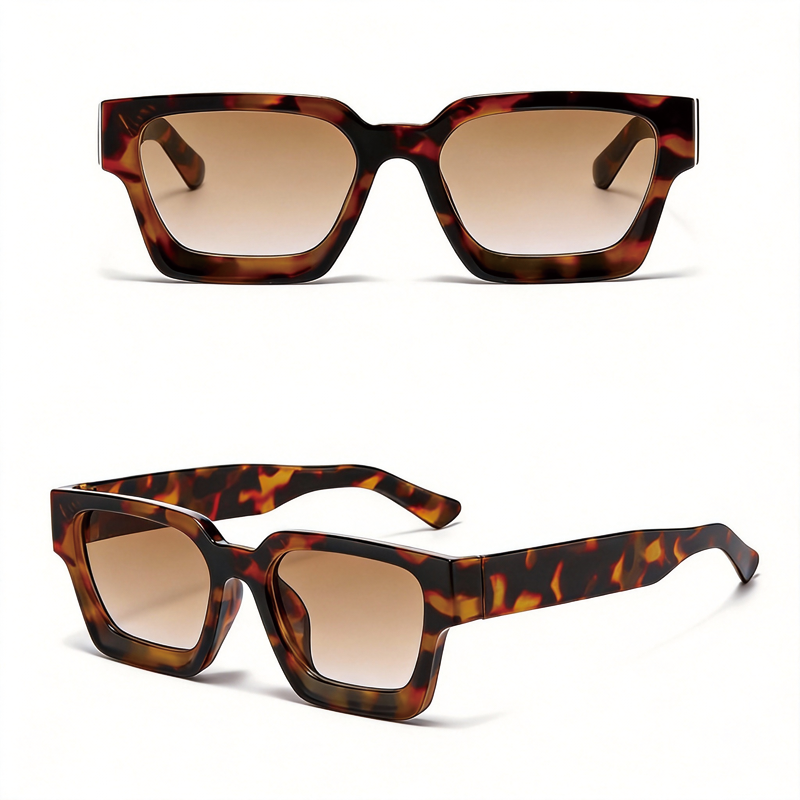 Tokyocanvas Thick-framed Tortoiseshell Sunglasses