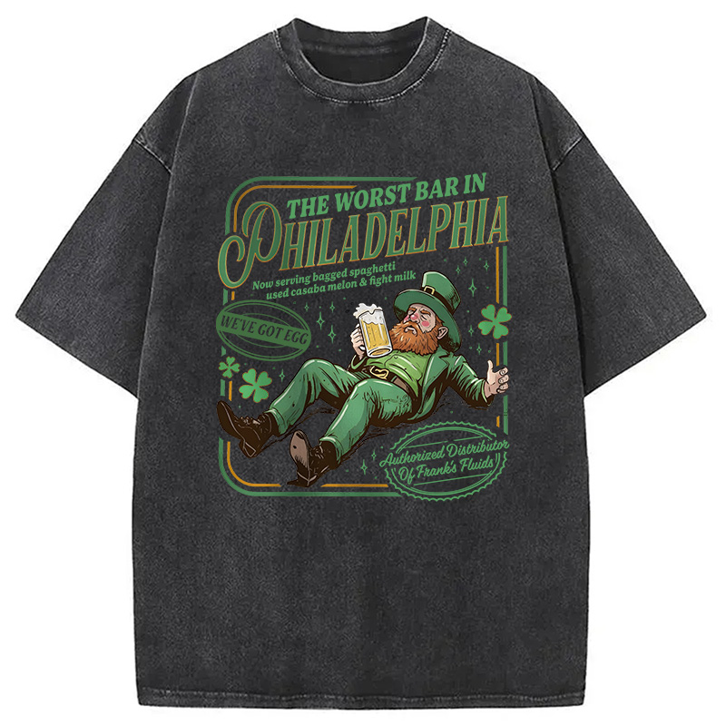 Tokyocanvas Paddy's Irish Pub Washed T-Shirt