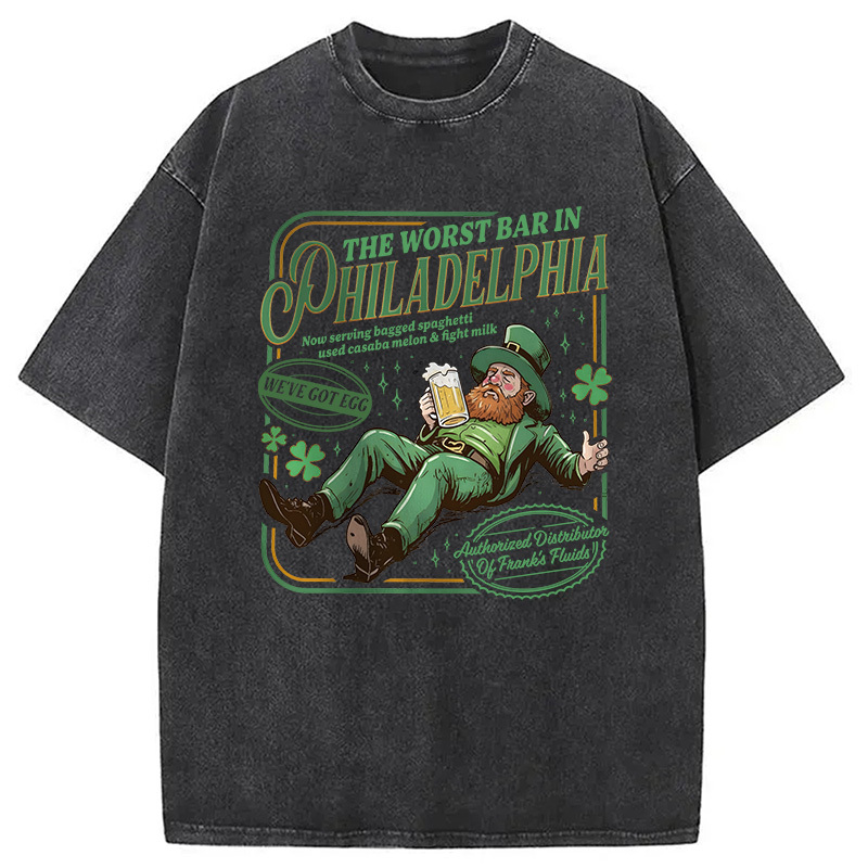 Tokyocanvas Paddy's Irish Pub Washed T-Shirt