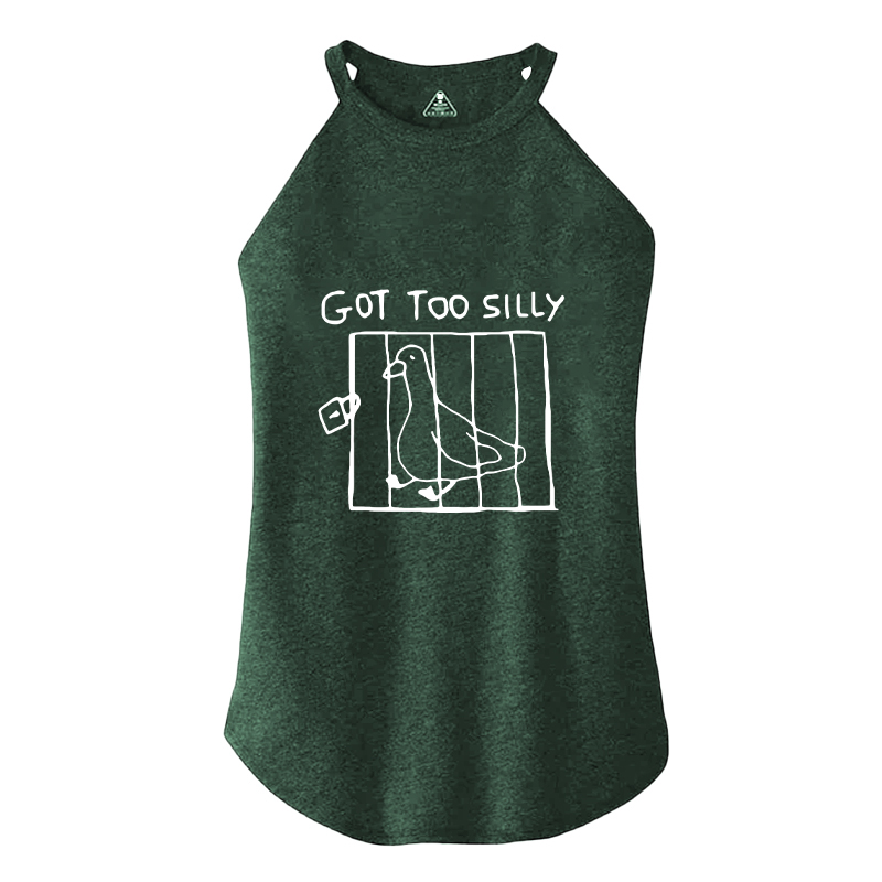 Tokyocanvas Got Too Silly Meme Cotton Tank