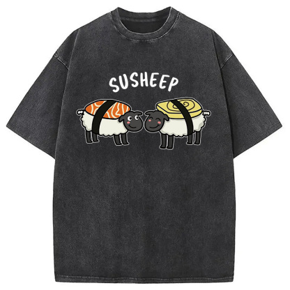 Tokyocanvas Susheep Washed T-Shirt