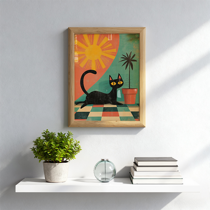 Tokyocanvas Room Full Of Sunlight Framed Art Print