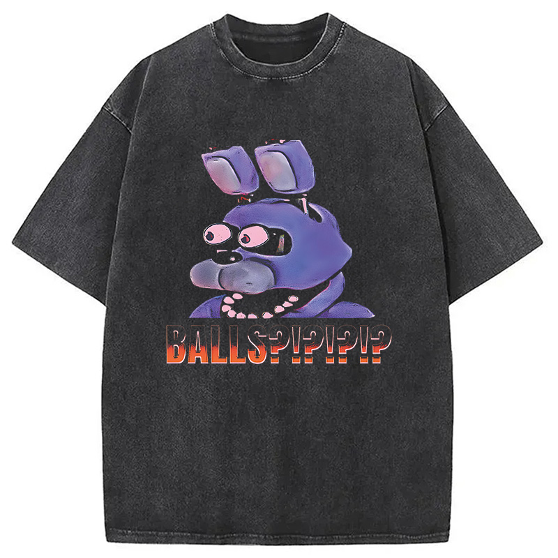 Tokyocanvas Balls?! Washed T-Shirt