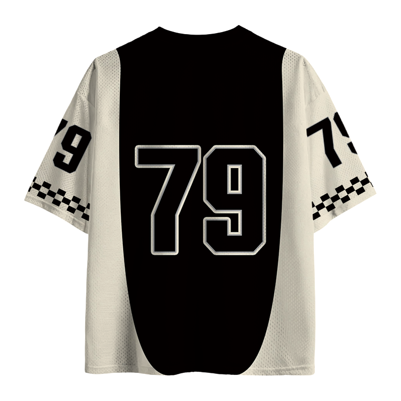 Tokyocanvas Industrial Collapse Mesh Jersey