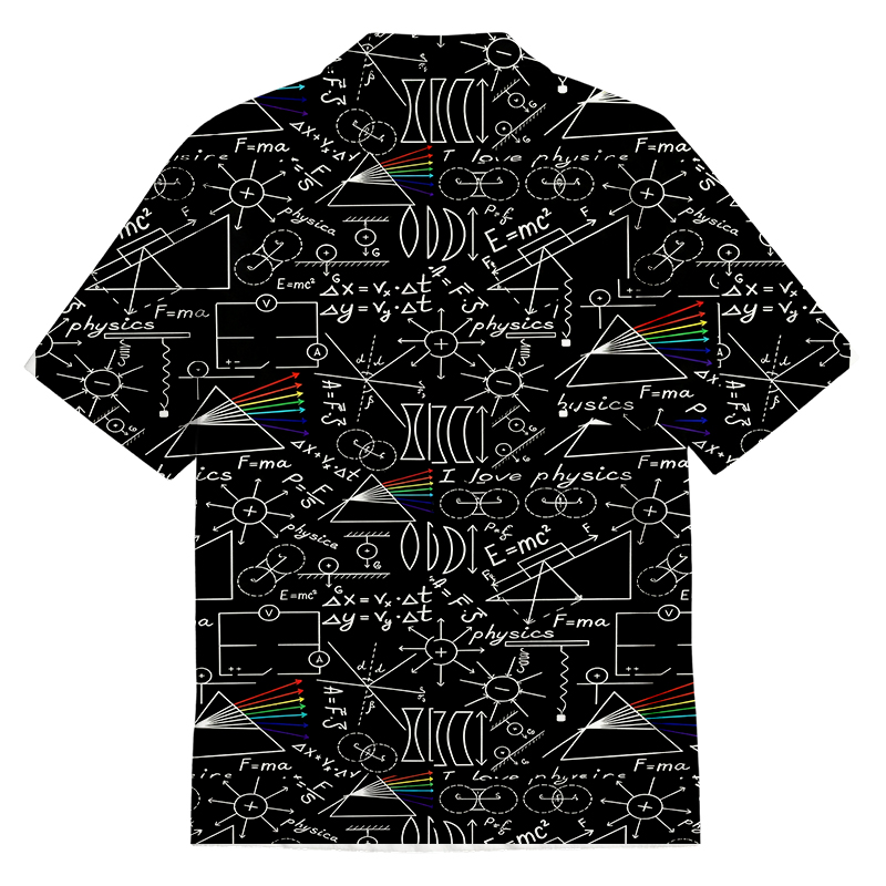 Tokyocanvas Physics Notes Button Up Pocket Shirt