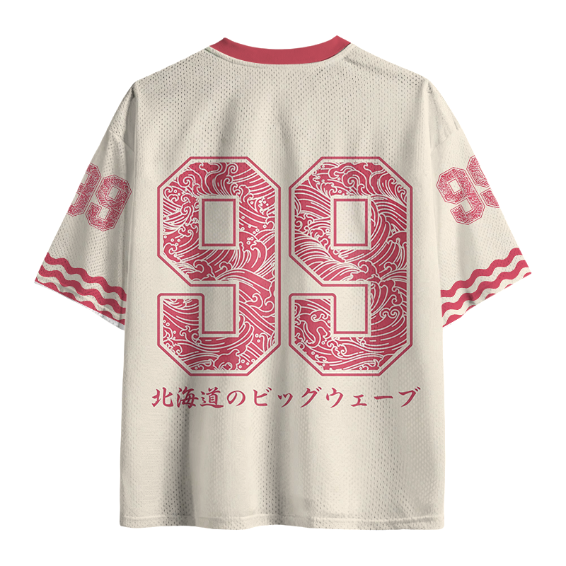 Tokyocanvas Sakura Surge-Hokkaido Wave Mesh Jersey