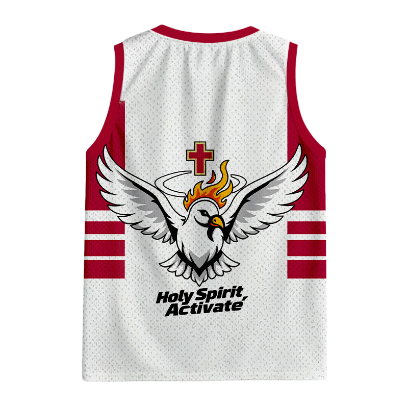 Tokyocanvas Holy Spirit Activate Christian Jersey Tank