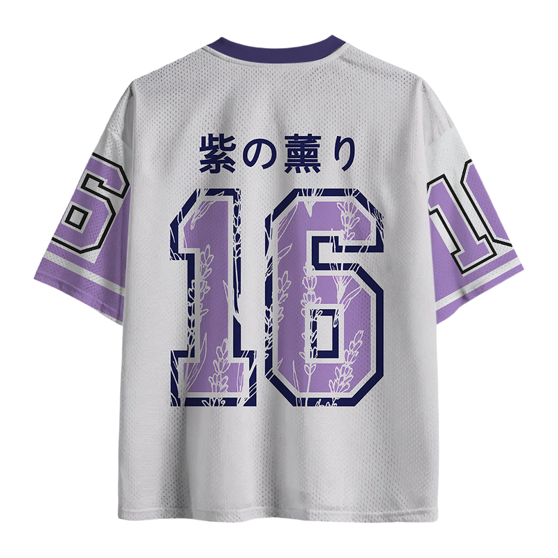 Tokyocanvas Lavender Scent Mesh Jersey