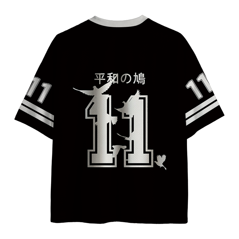 Tokyocanvas Peace Dove Mesh Jersey