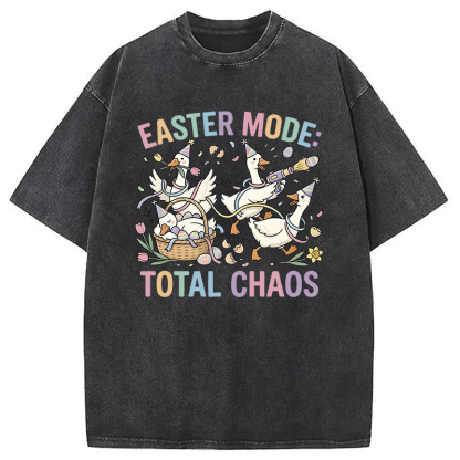 Tokyocanvas Easter Goose Washed T-Shirt