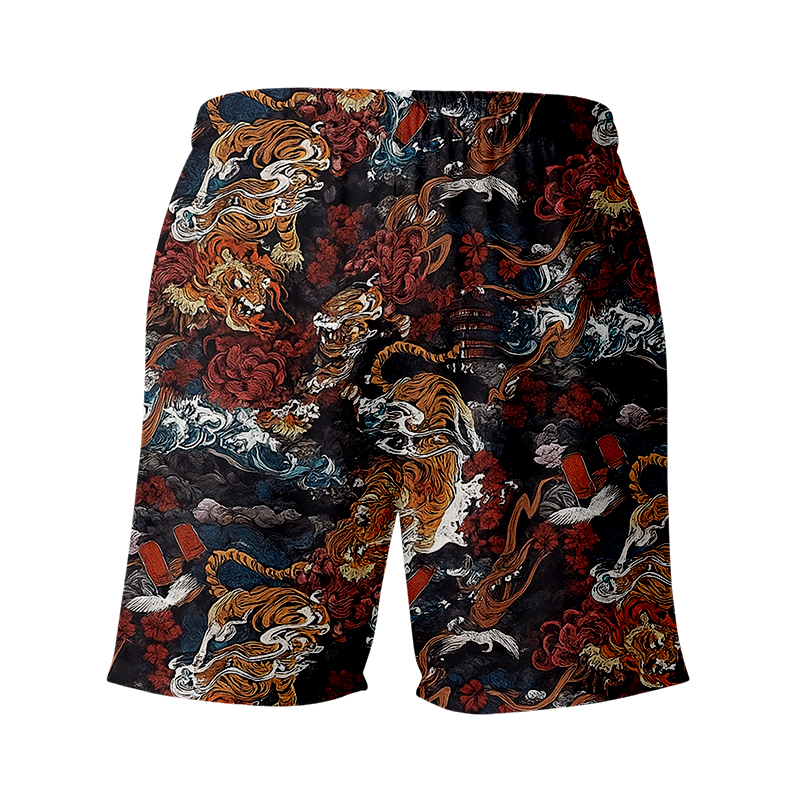 Tokyocanvas Vintage 1950s Tiger Swim Short