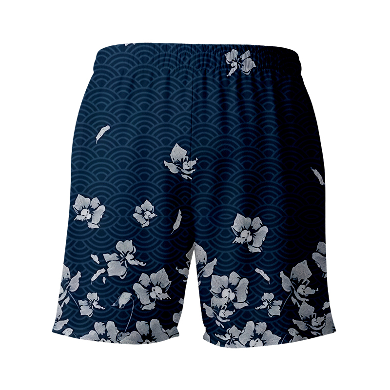 Tokyocanvas Falling Petals Aloha Swim Short
