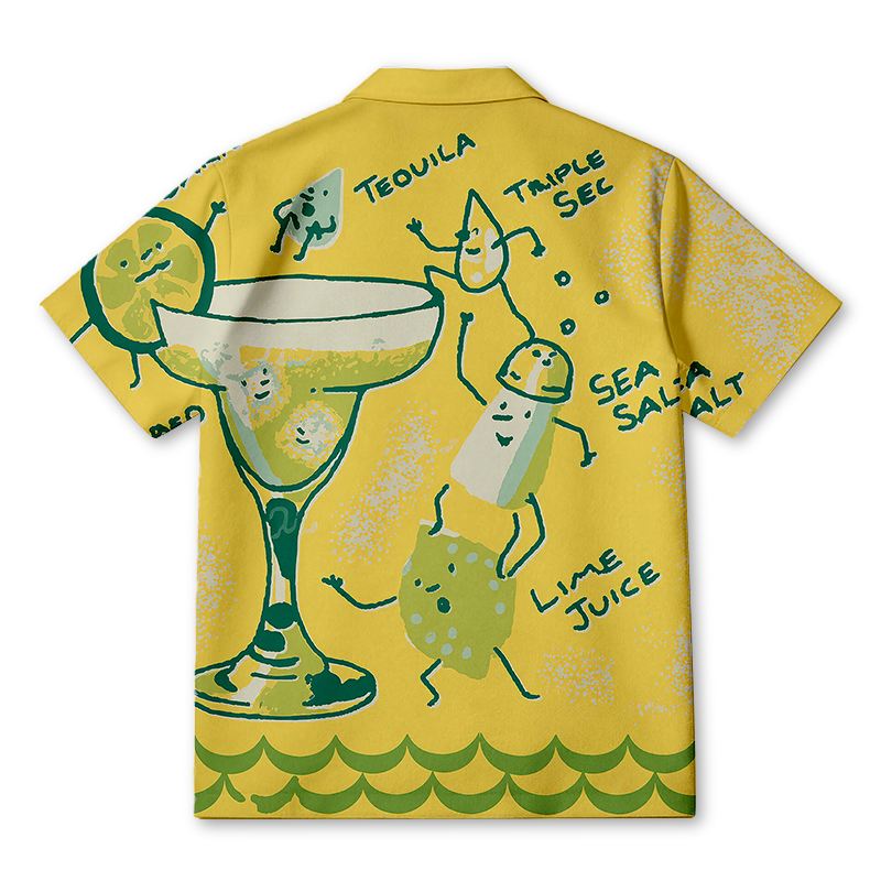 Tokyocanvas Margarita Party Crew Hawaiian Shirt