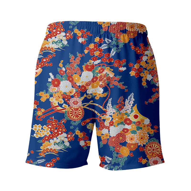 Tokyocanvas Summer Flowers Swim Short