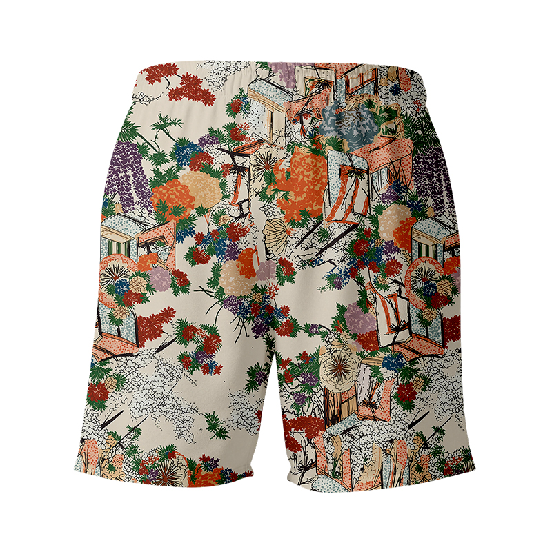 Tokyocanvas Goshoguruma Swim Short