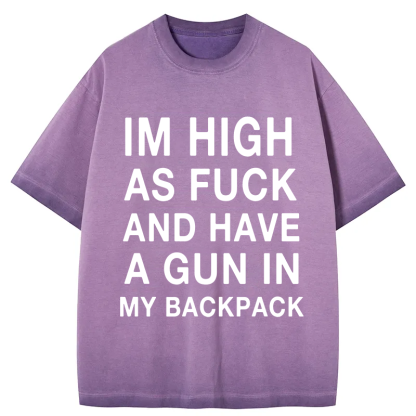 Tokyocanvas Im High Gradient Washed T-Shirt