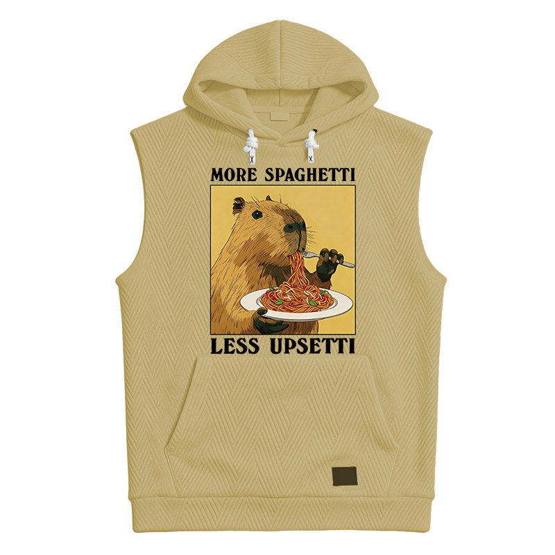 Tokyocanvas Capybara Eating Hooded Tank