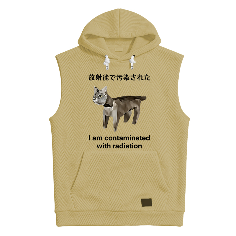 Tokyocanvas Cat Contaminated By Radiation Hooded Tank