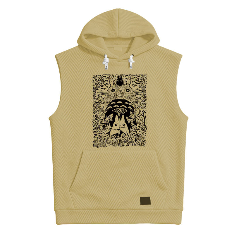 Tokyocanvas Vintage Neighbor Totoro Hooded Tank