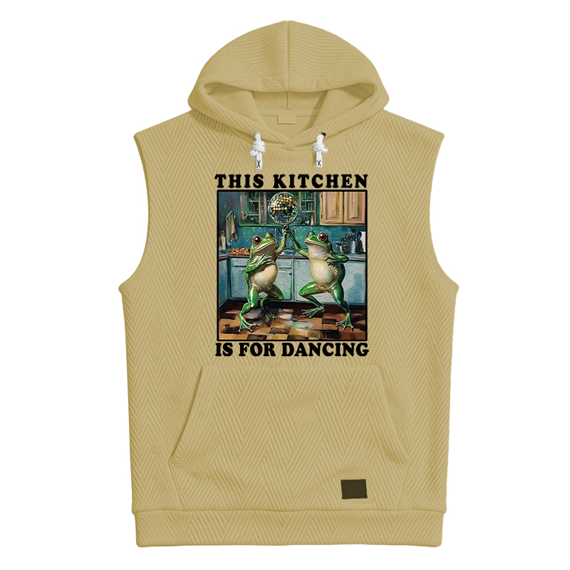 Tokyocanvas This Kitchen Is For Dancing Hooded Tank