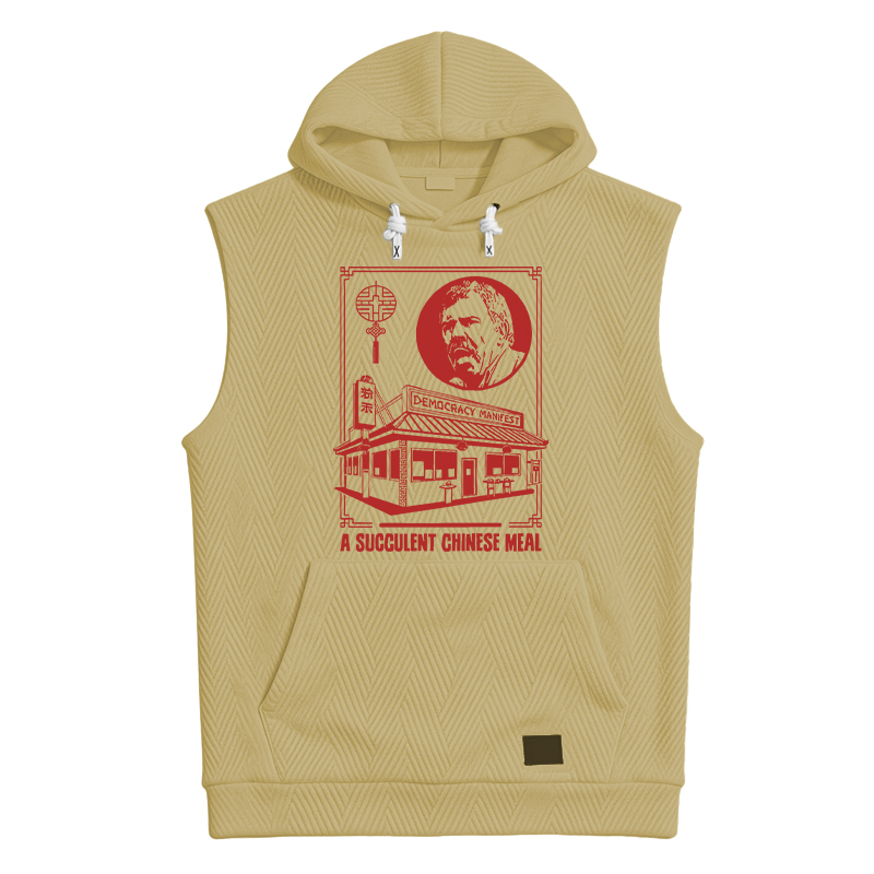 Tokyocanvas Democracy Manifest Chinese Restaurant Hooded Tank