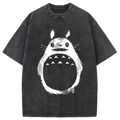 Tokyocanvas Forest Spirit Ink Washed T-Shirt