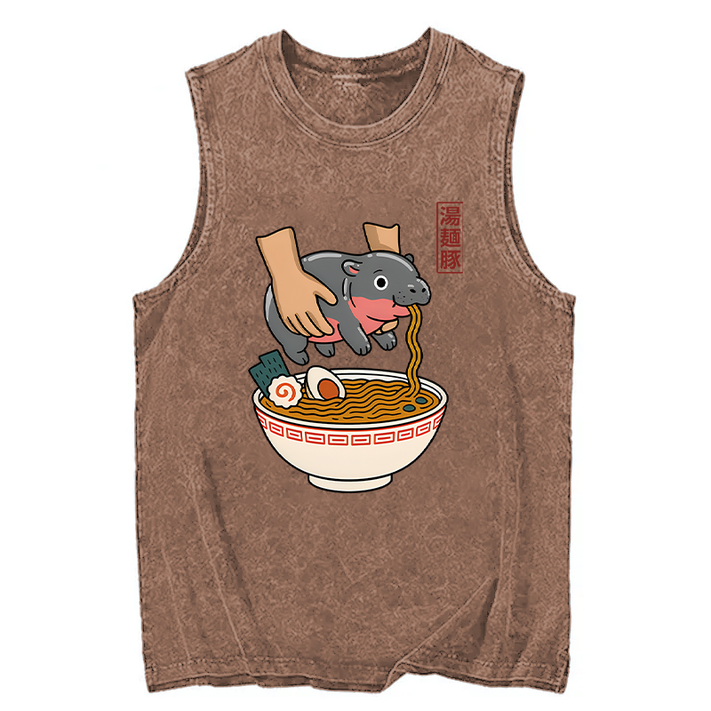 Tokyocanvas Noodles Got Me Washed Tank