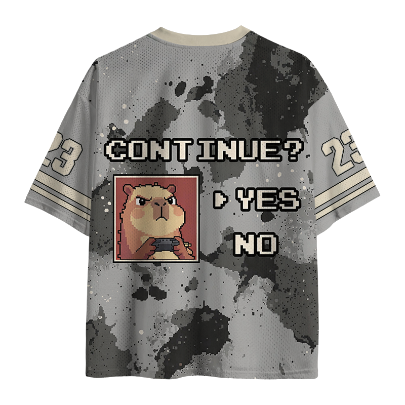 Tokyocanvas BRUH Capy Gamer Mesh Jersey