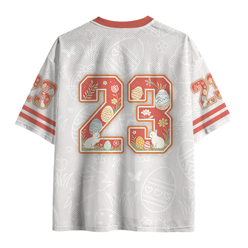 Tokyocanvas Funny Easter Cats Mesh Jersey