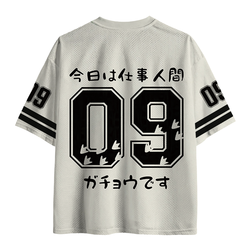Tokyocanvas Serious Goose Mesh Jersey
