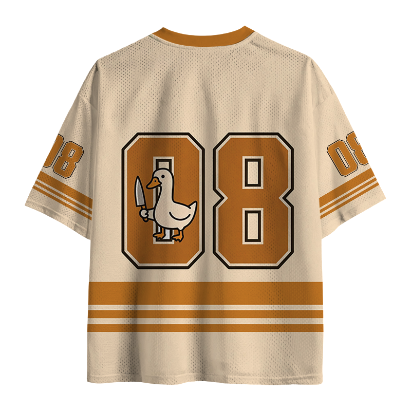Tokyocanvas Goose With A Knife Mesh Jersey