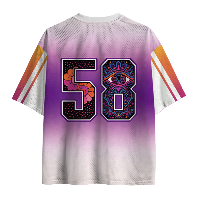 Tokyocanvas Dual-Face Sacred Eye Mesh Jersey