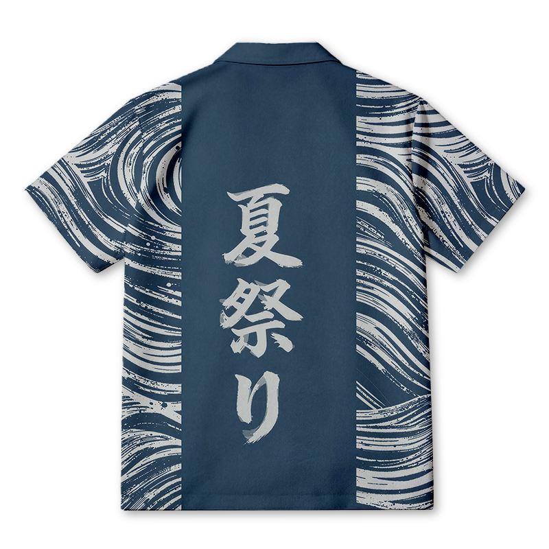 Tokyocanvas Japanese Summer Fest Hawaiian Shirt