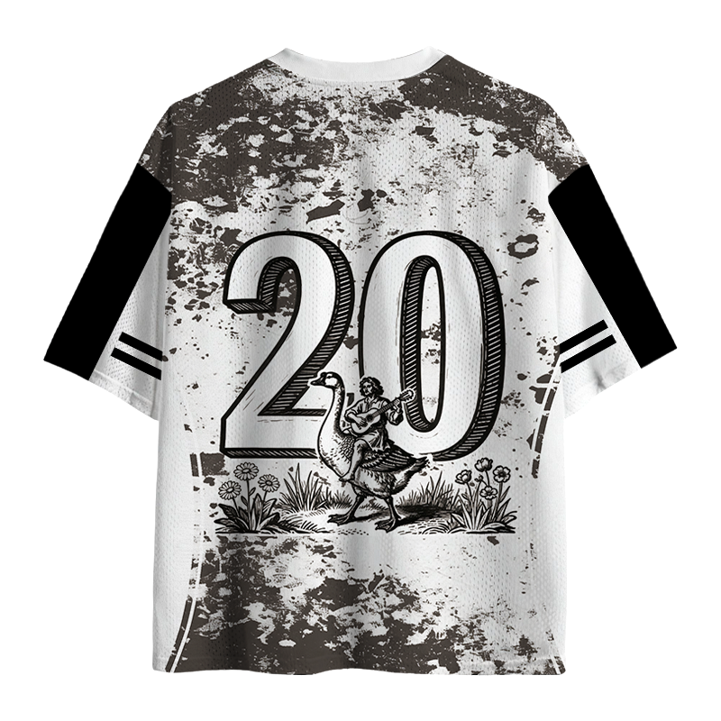 Tokyocanvas Medieval Bard Goose Mesh Jersey