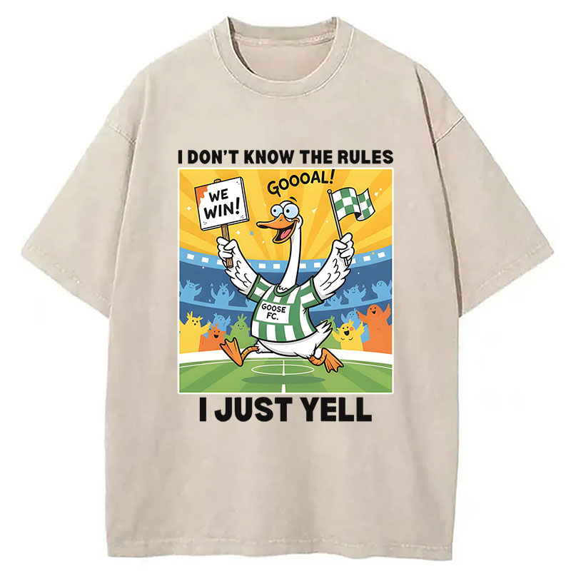 Tokyocanvas I Don�t Know the Rules Washed T-Shirt