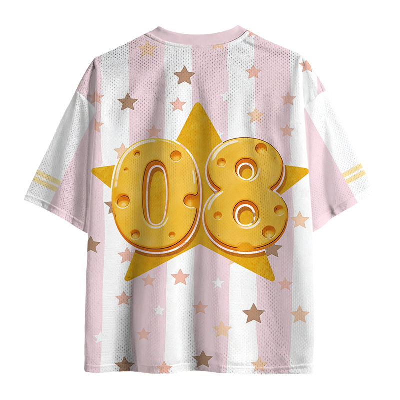 Tokyocanvas Rats Spelled Backwards Is Star Mesh Jersey