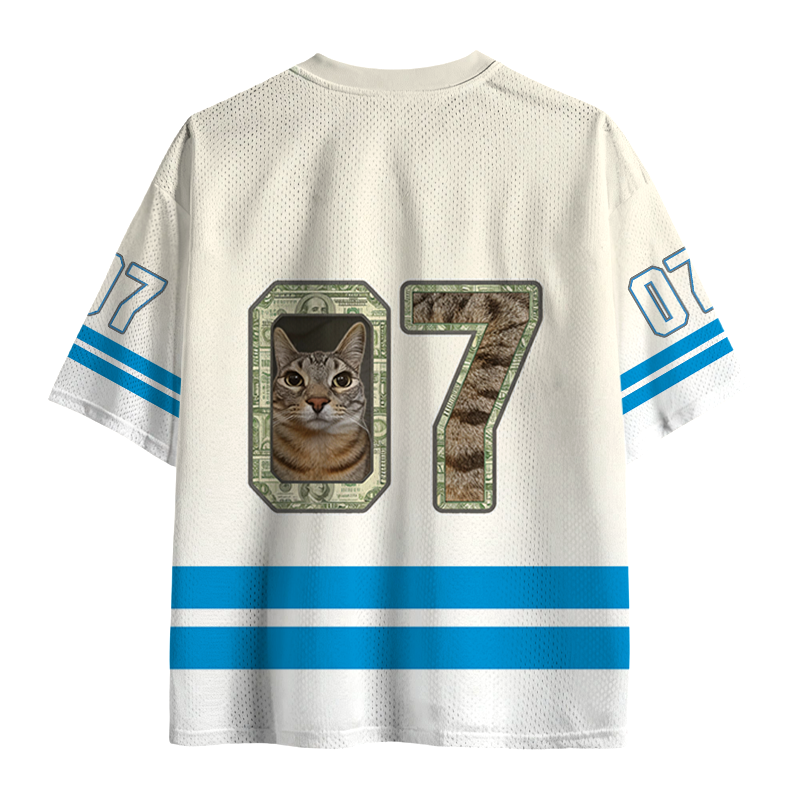 Tokyocanvas Ring Cat Meme Mesh Jersey