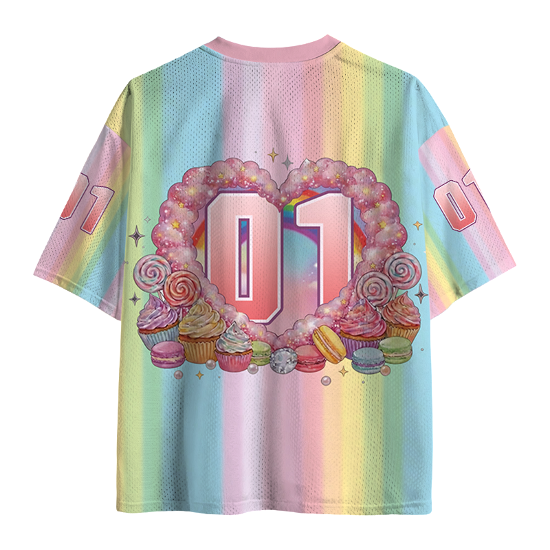 Tokyocanvas Alpha Male Fawn Mesh Jersey