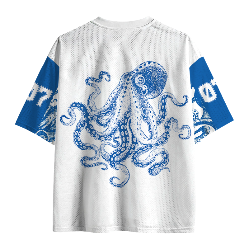 Tokyocanvas Vintage Octopus Mesh Jersey