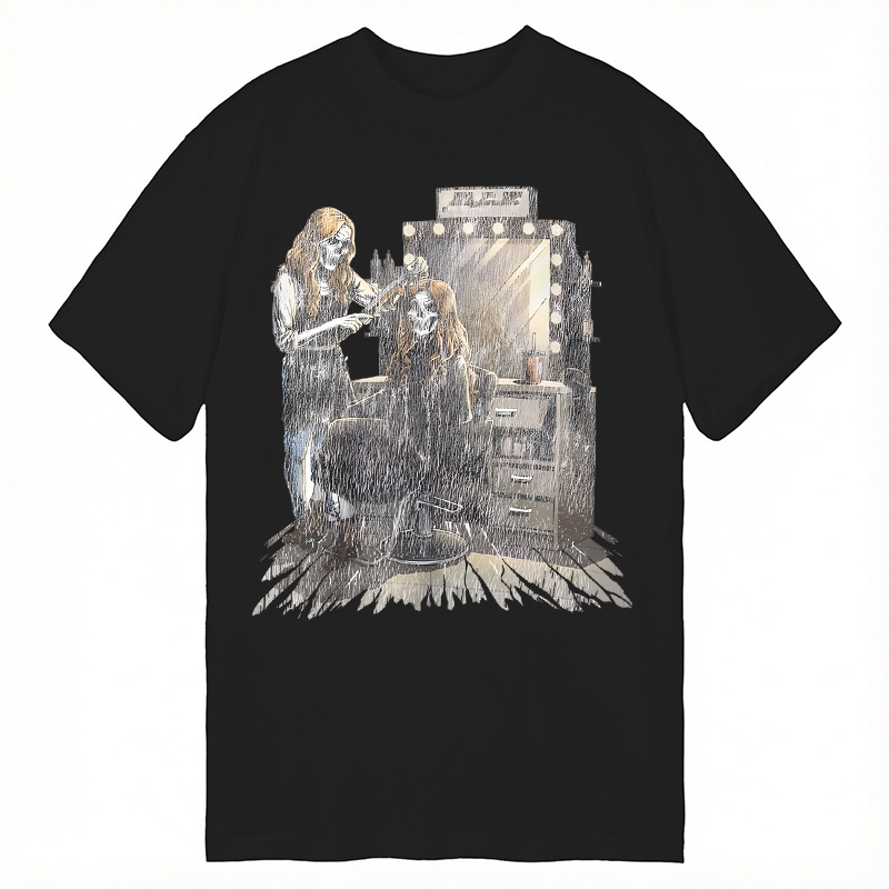 Tokyocanvas Skeleton Hair Cut Classic T-Shirt