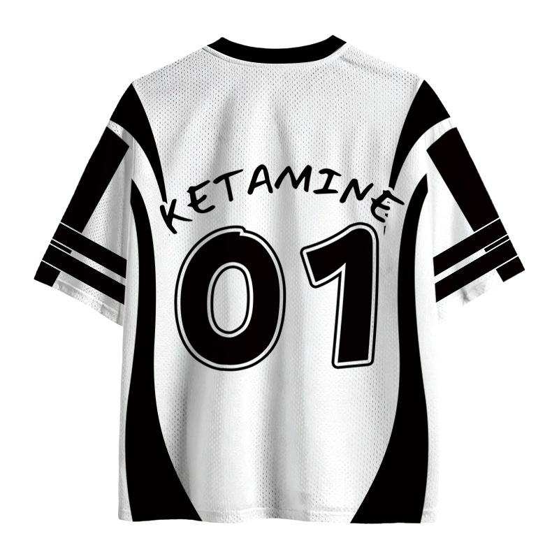 Tokyocanvas Ketamine Child Drawing Mesh Jersey