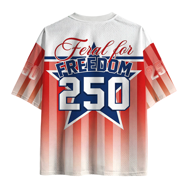 Tokyocanvas Feral for Freedom Mesh Jersey