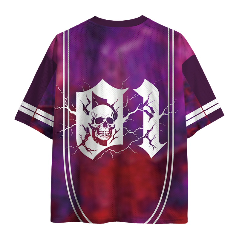 Tokyocanvas I F*cking Love Rice Funny Skeleton Mesh Jersey