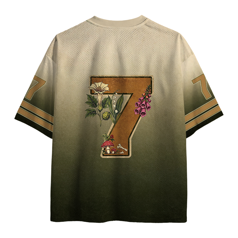 Tokyocanvas Edible Plants Some Only Once Joke Mesh Jersey