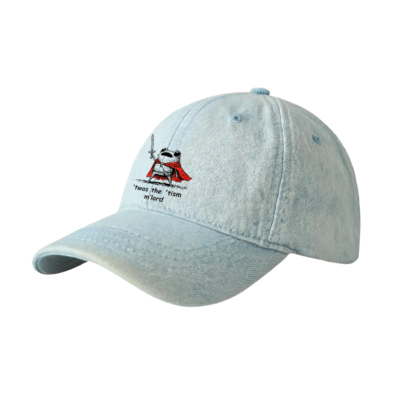 Tokyocanvas Twas The Tism M Lord Meme Denim Cap