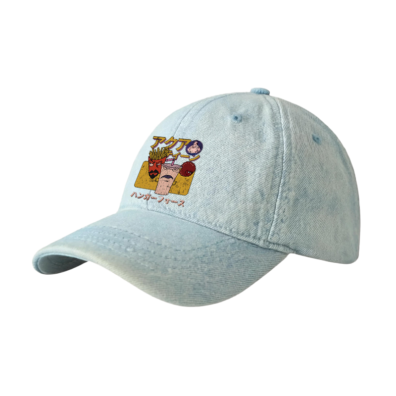 Tokyocanvas Aqua Teen Hunger Force Japanese Retro Denim Cap